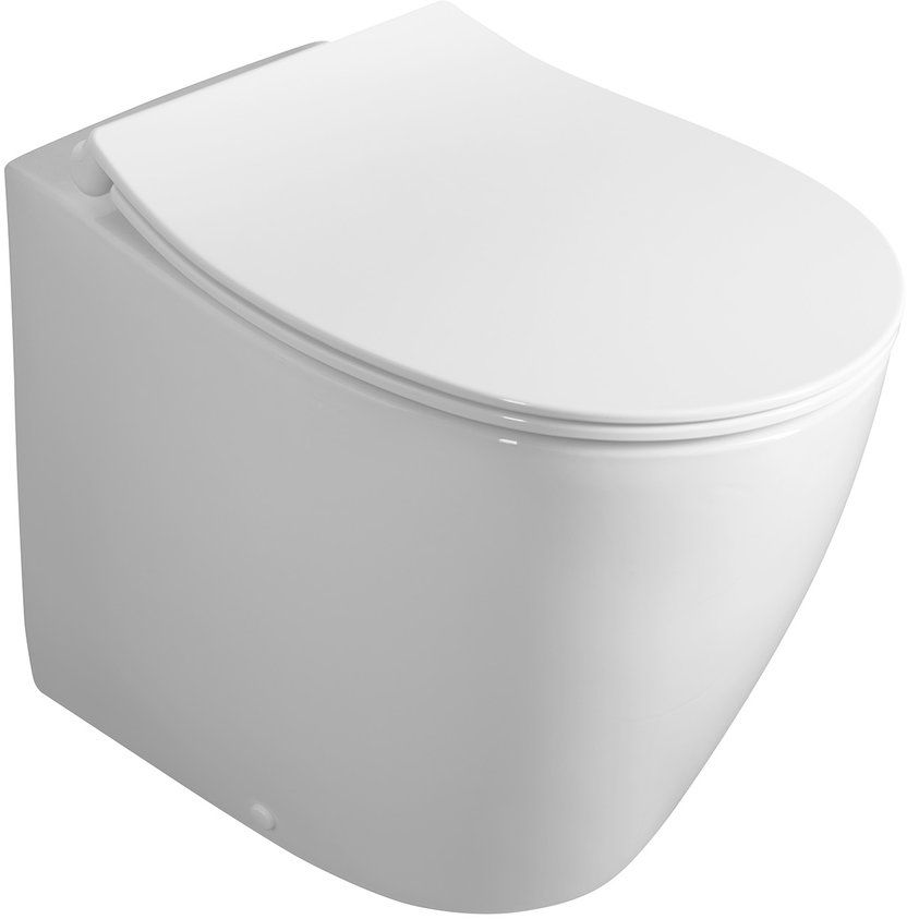 Isvea Sentimenti toiletpot staand zonder kraag wit 10SM10004SV