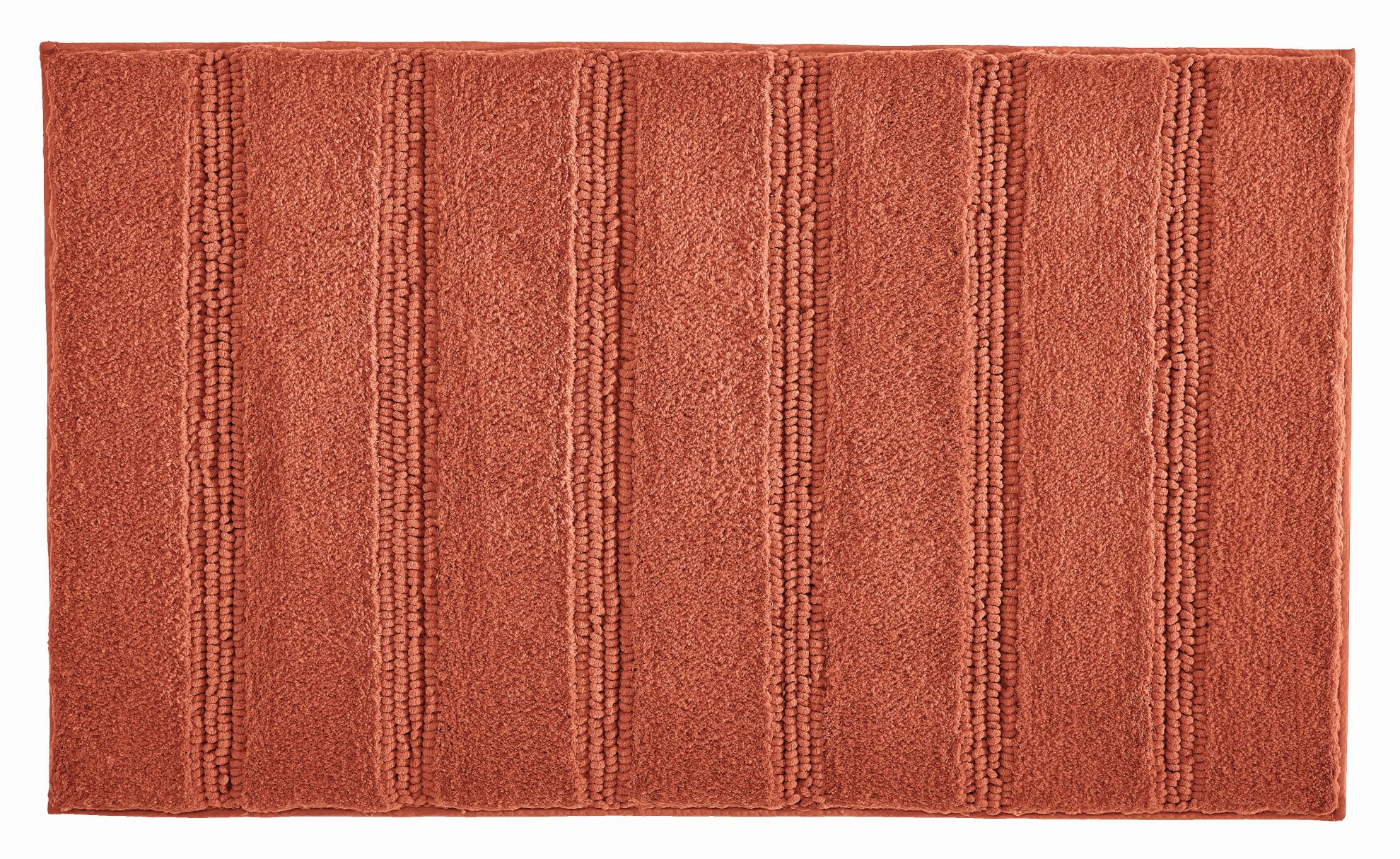 Kleine Wolke Monrovia badkamermatje 120x70 cm rechthoekig oranje 4094304225