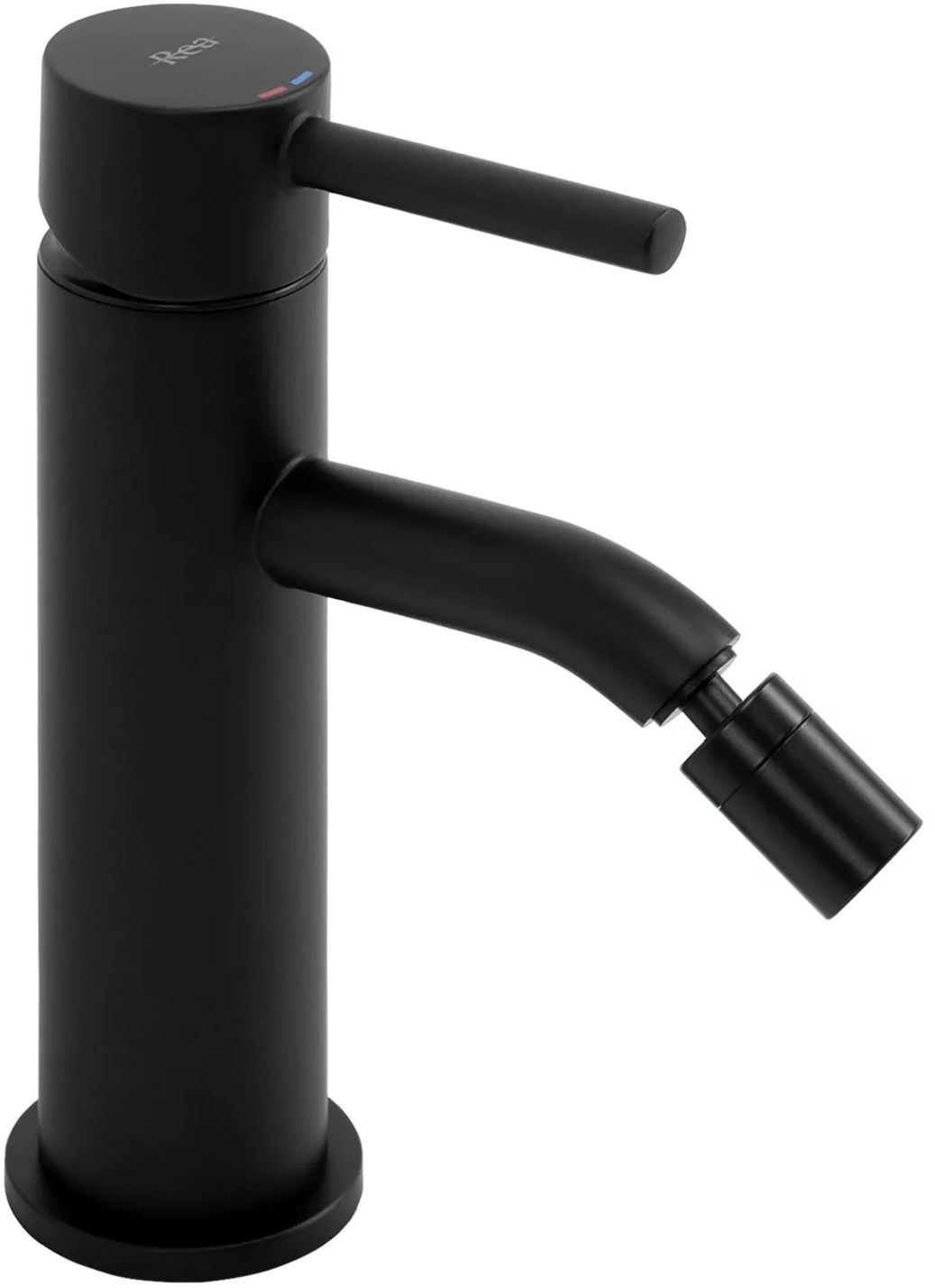 Rea Lungo bidetkraan staand zwart REA-B0667