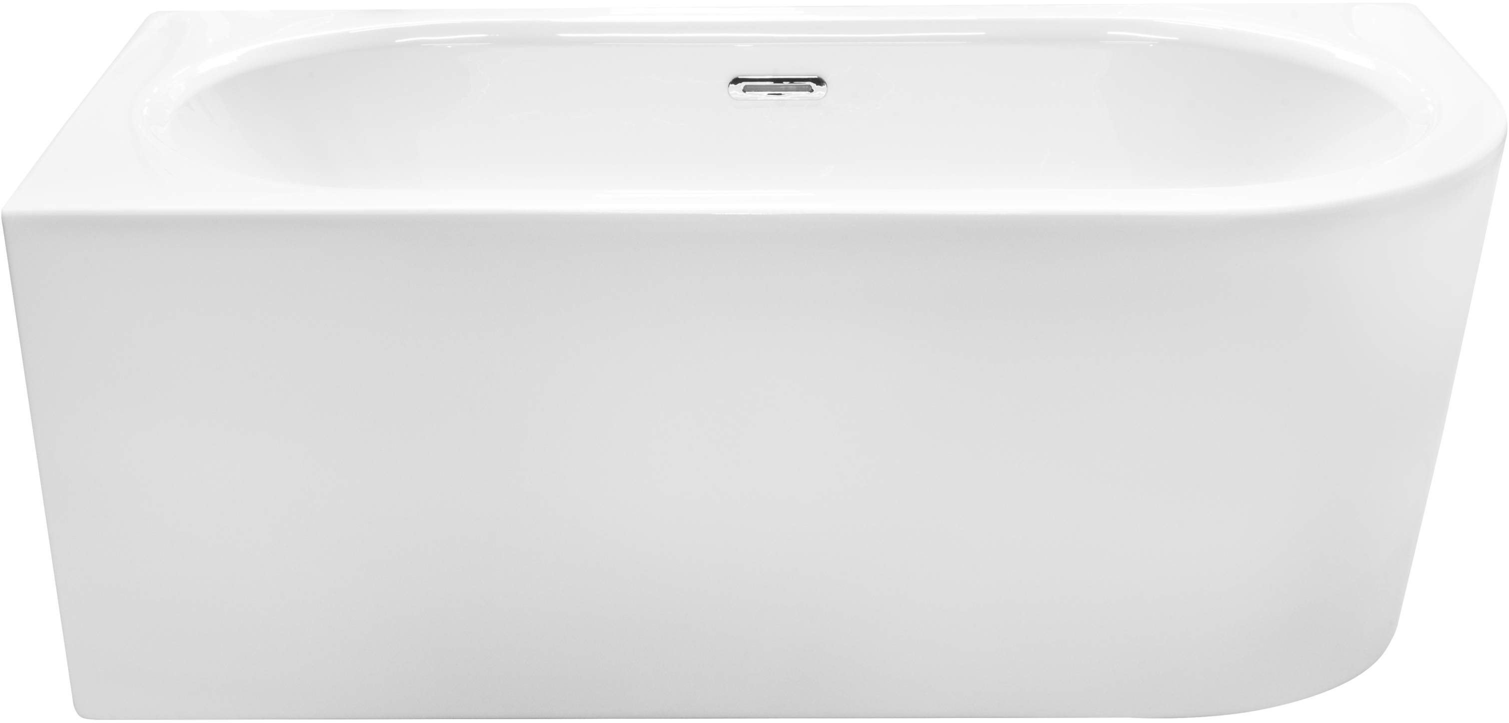 Besco Avita A-Line aan de muur gemonteerd bad 150x75 cm rechthoekig wit #WAA-150ALCS