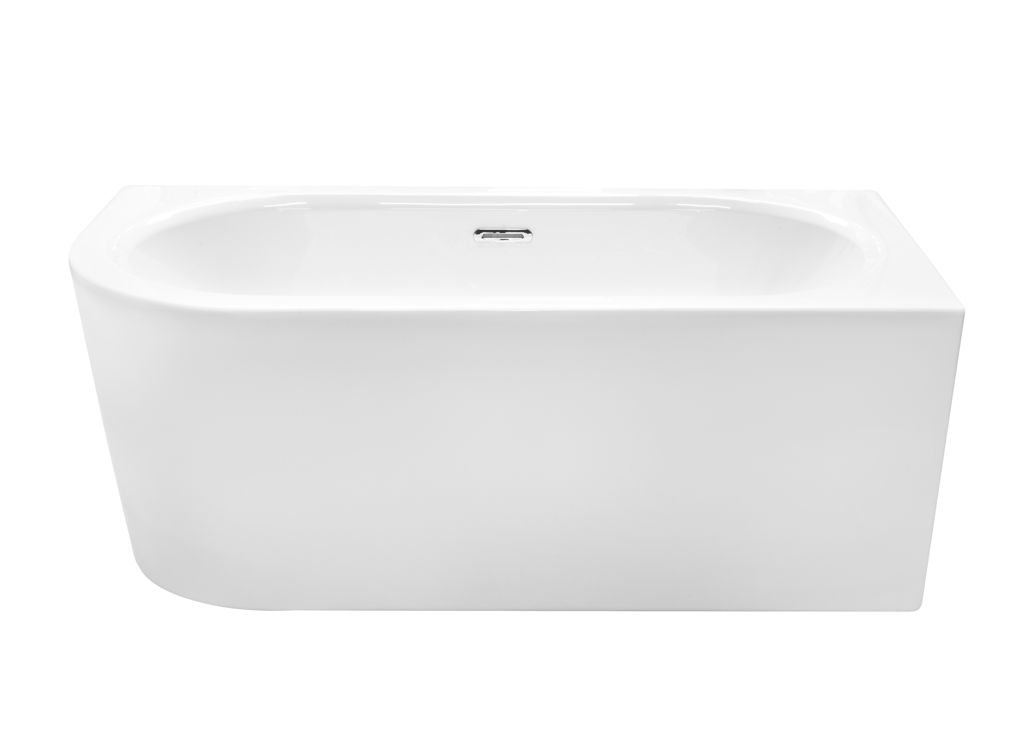 Besco Avita A-Line aan de muur gemonteerd bad 150x75 cm rechthoekig wit #WAA-150APZS