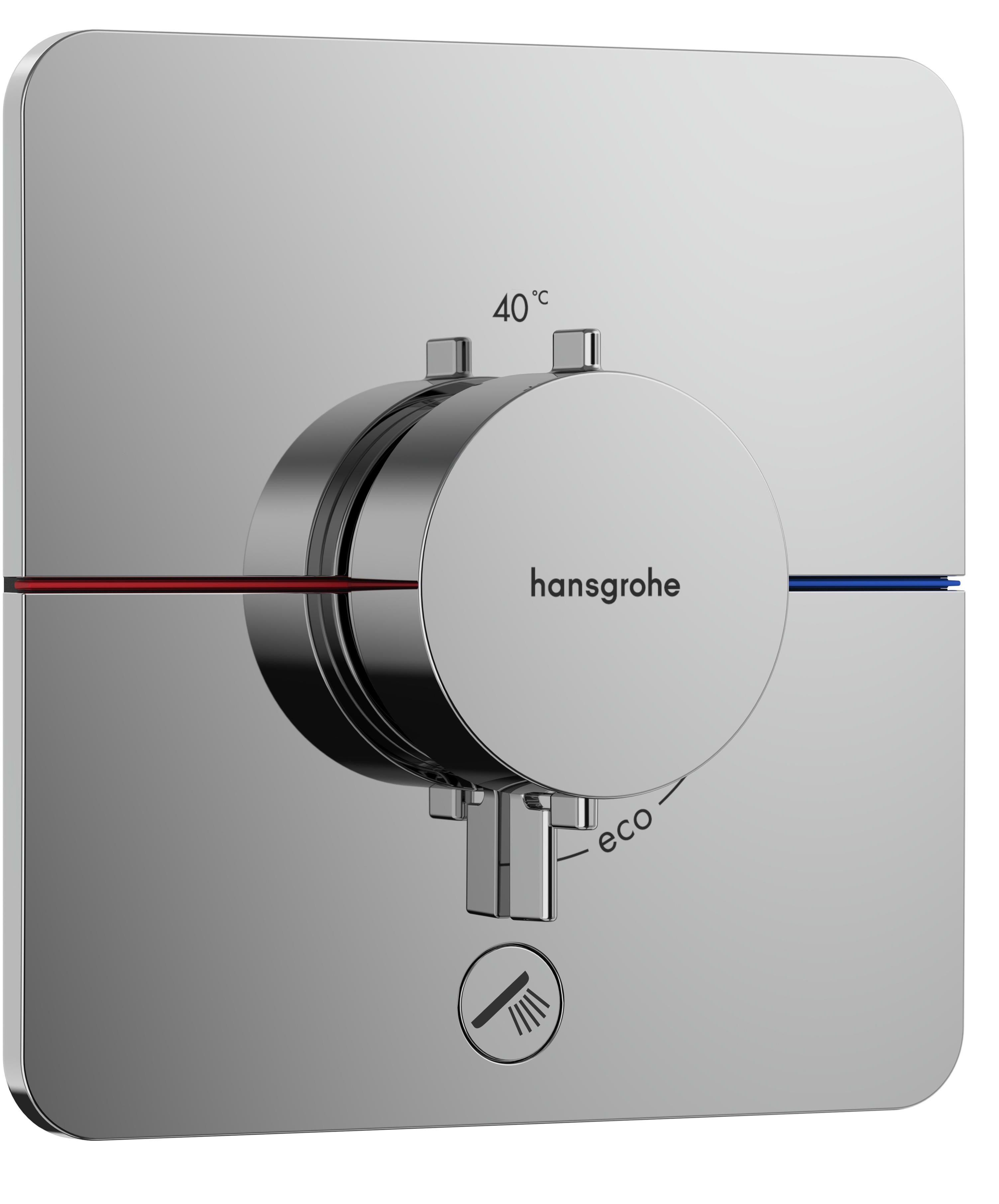 Hansgrohe ShowerSelect Comfort Q douchekraan inbouw met thermostaat chroom 15589000