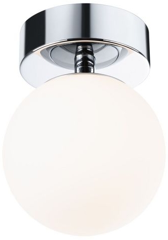Paulmann Gove plafondlamp 1x5 W chroom-satijn 71064