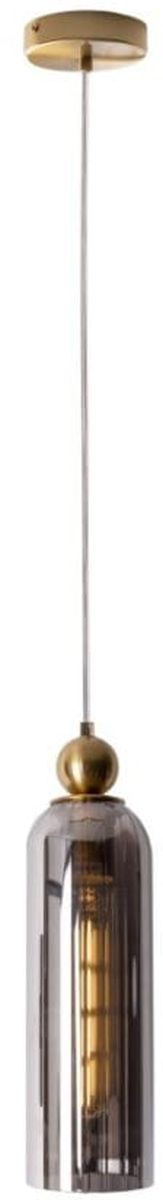 MaxLight Campanila hanglamp 1x40 W messing-bedampt P0511