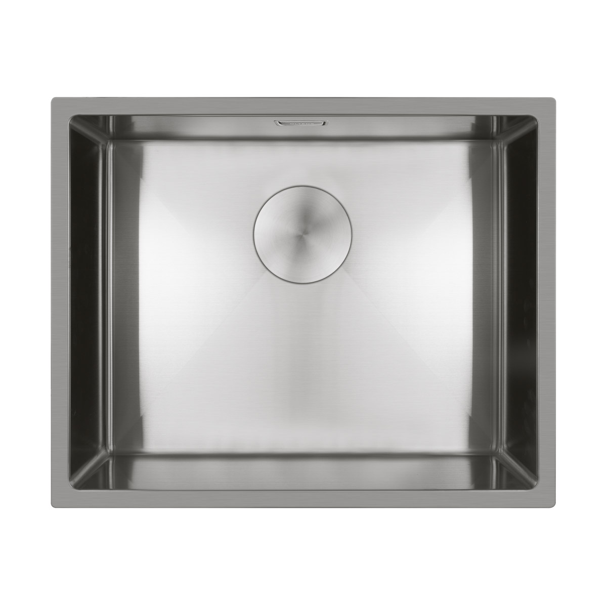 Oltens Hydda stalen spoelbak 54x44 cm staal 71104100