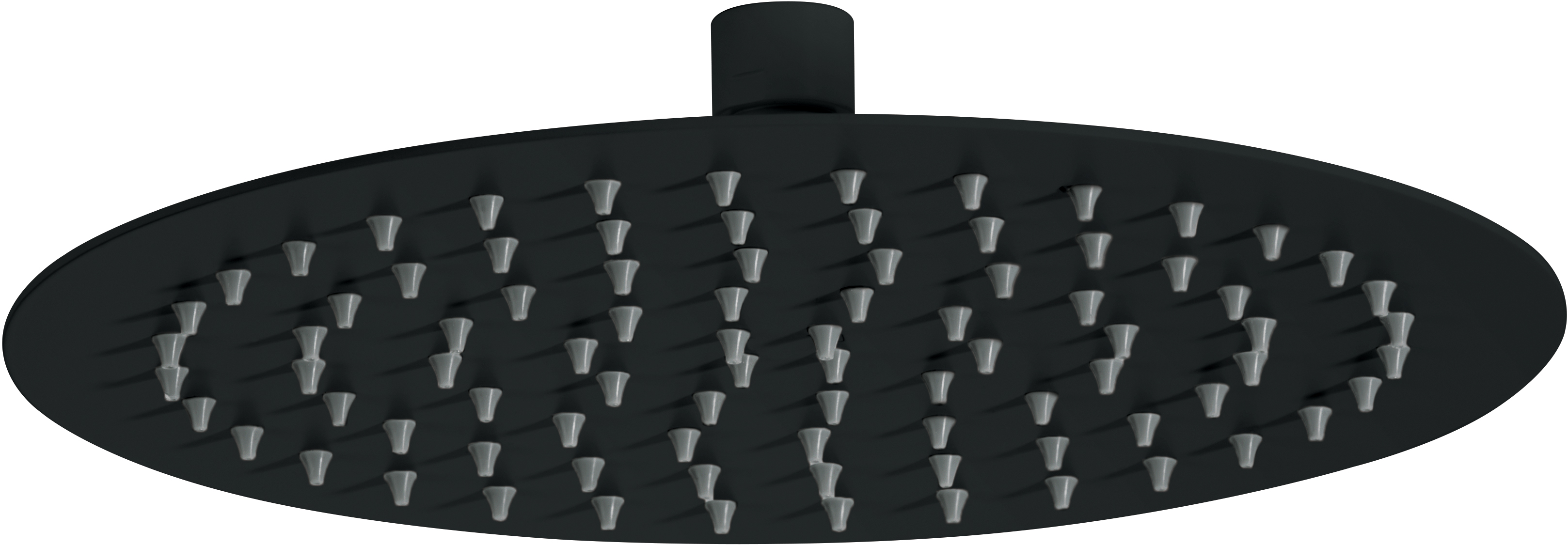 Deante Cascada regendouche 25x25 cm rond zwart NAC_N10K