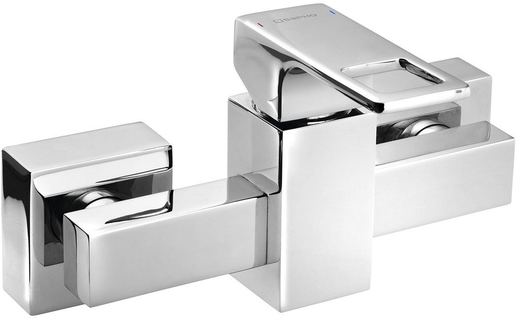 Sapho Forata douchekraan wand chroom FT011
