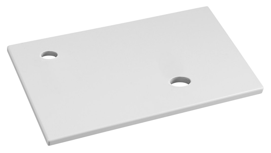 Sapho Minor badkamerblad op kast 40x22.5 cm wit MR400