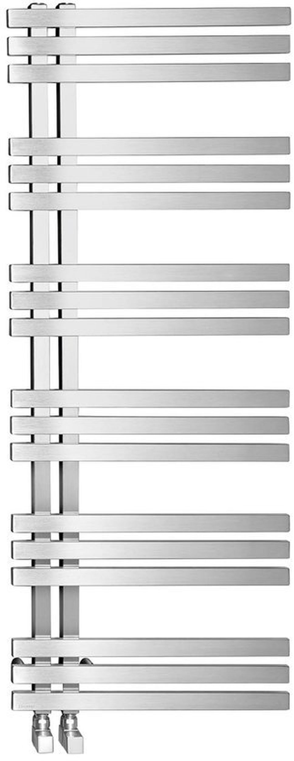 Sapho Vista badkamerverwarming decoratief 119x50 cm roestvrij staal NR613