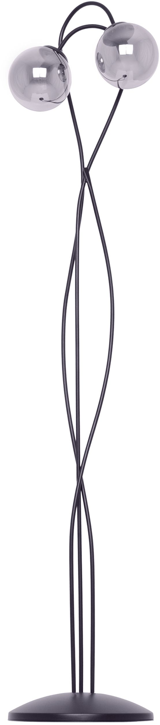 Kaja Rubi staanlamp 2x40 W zwart-grafiet K-5119