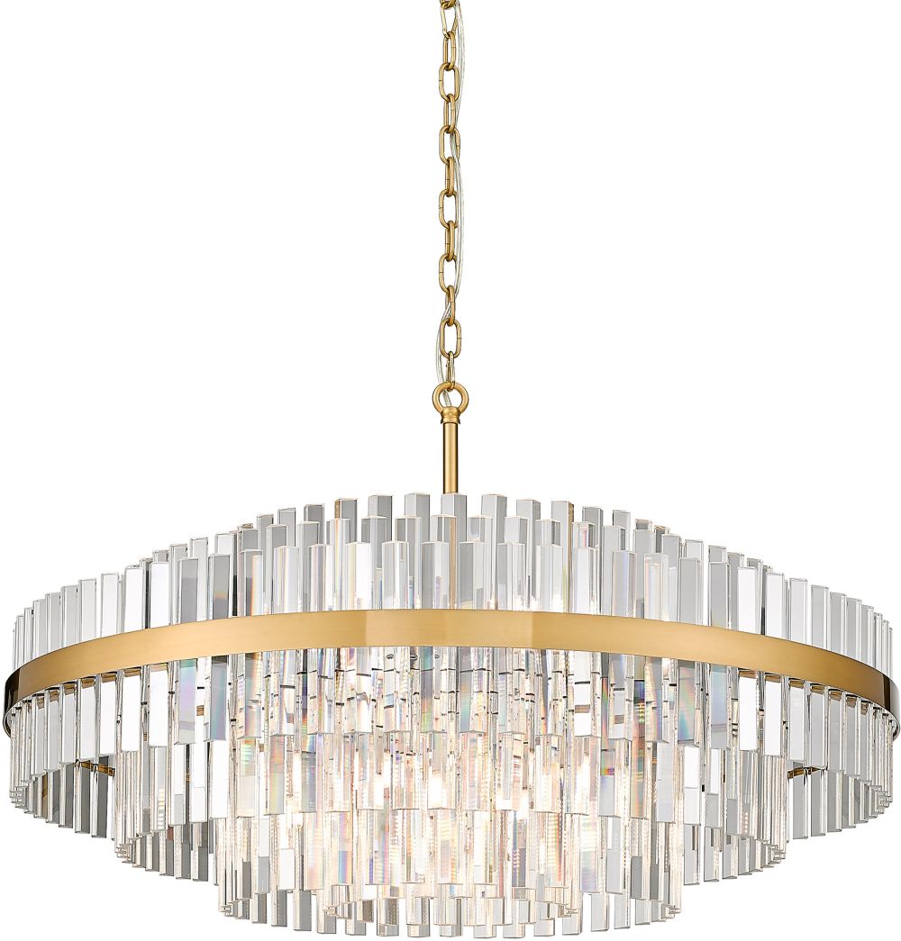 Zuma Line Constantinople hanglamp x28 W messing P0567-16A-2GAC