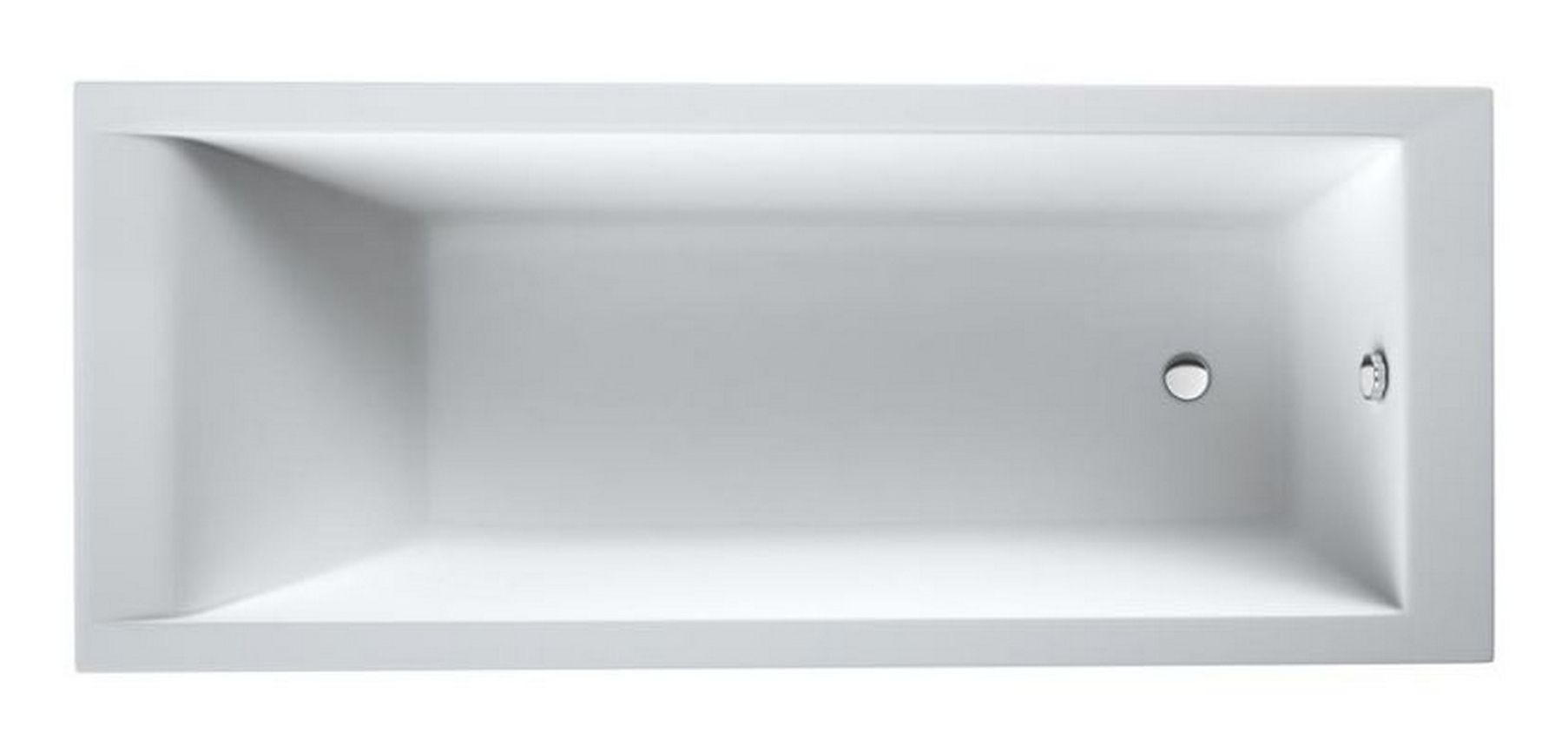 Schedline Maio rechthoekig bad 140x70 cm wit 3WST.M2P-14070