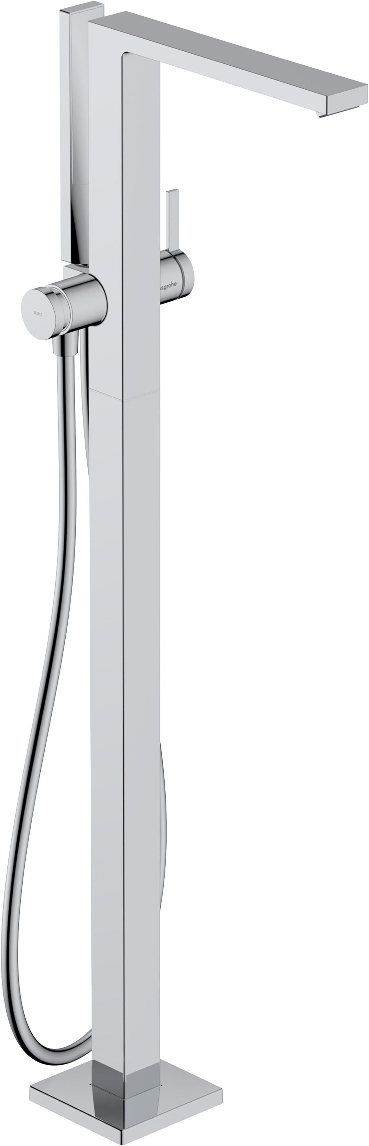 Hansgrohe Tecturis E bad- en douchekraan vrijstaand chroom 73445000