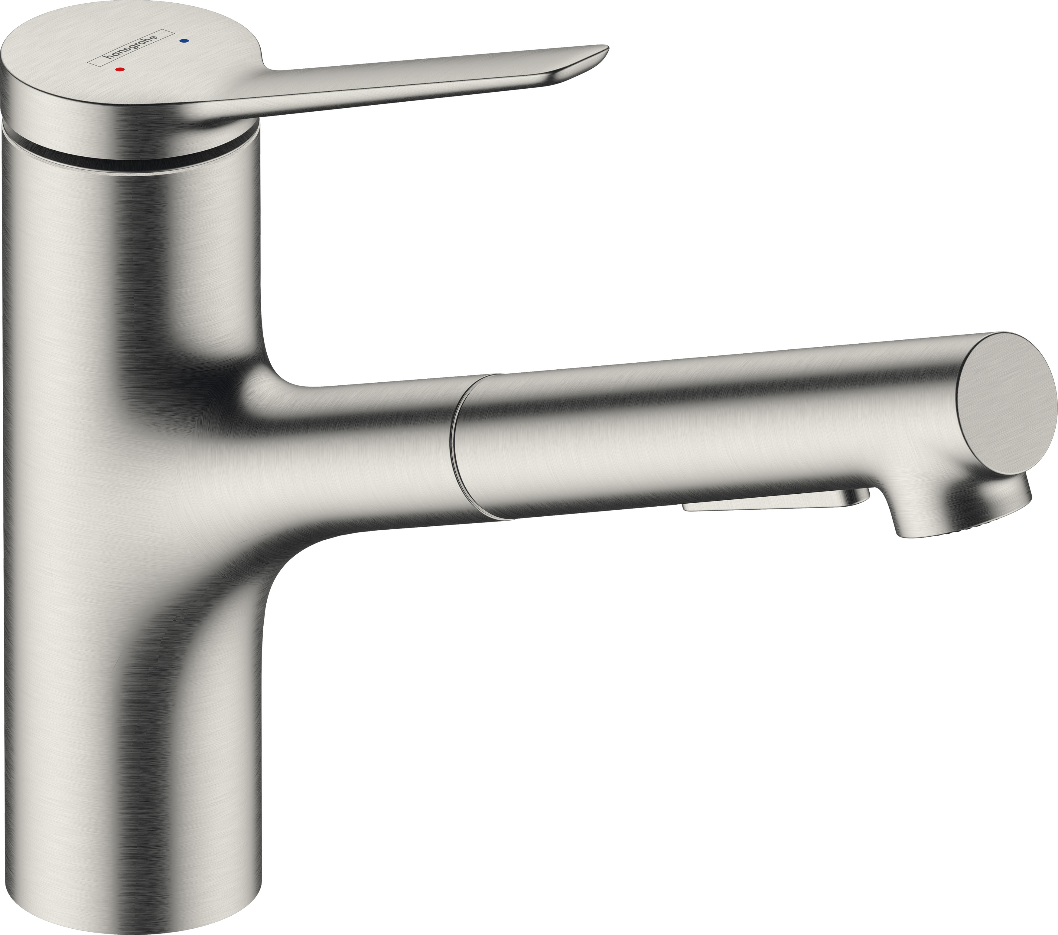 Hansgrohe Zesis M33 keukenkraan staand roestvrij staal 74820800