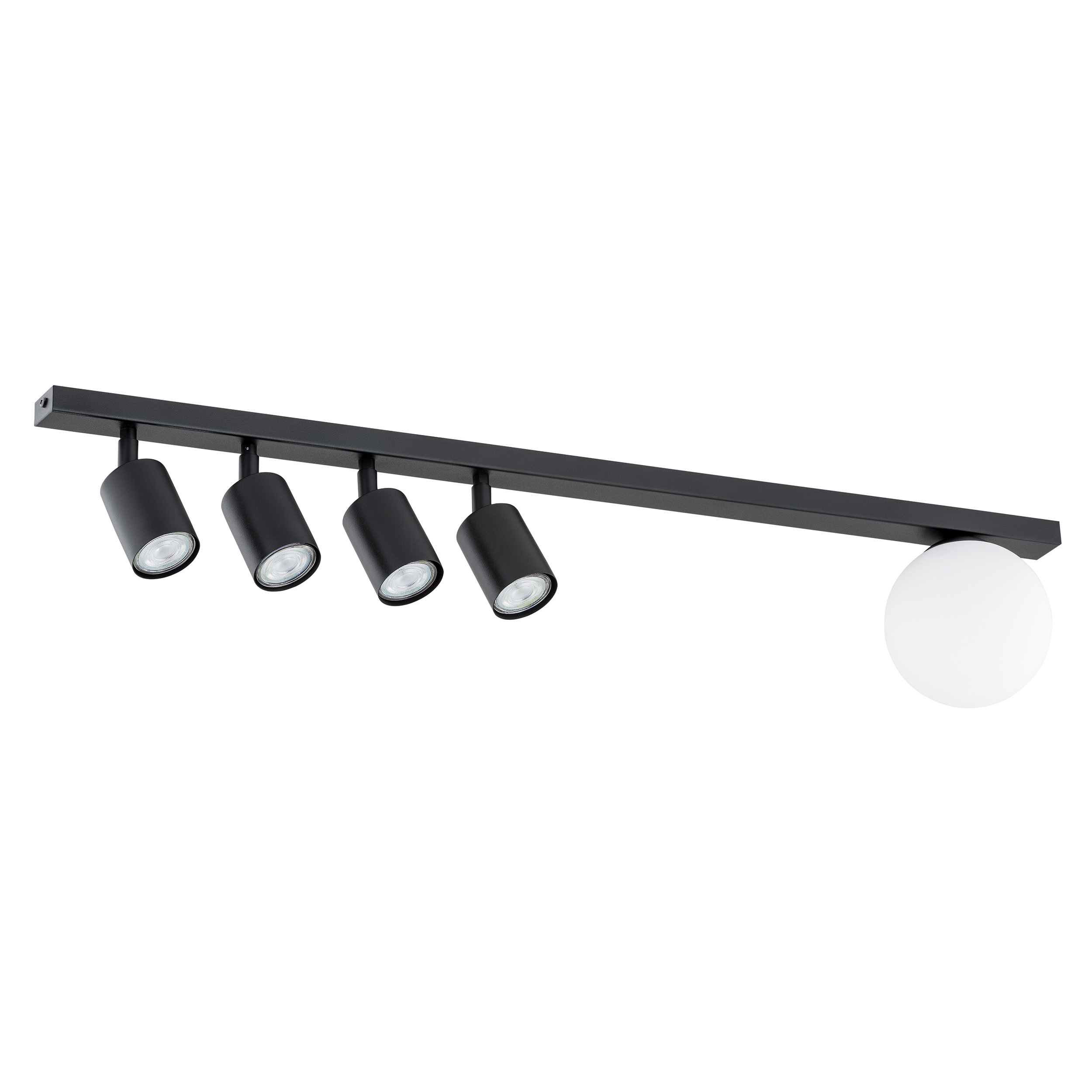 Emibig Baster plafondlamp 5x8.1 W zwart 1314/5