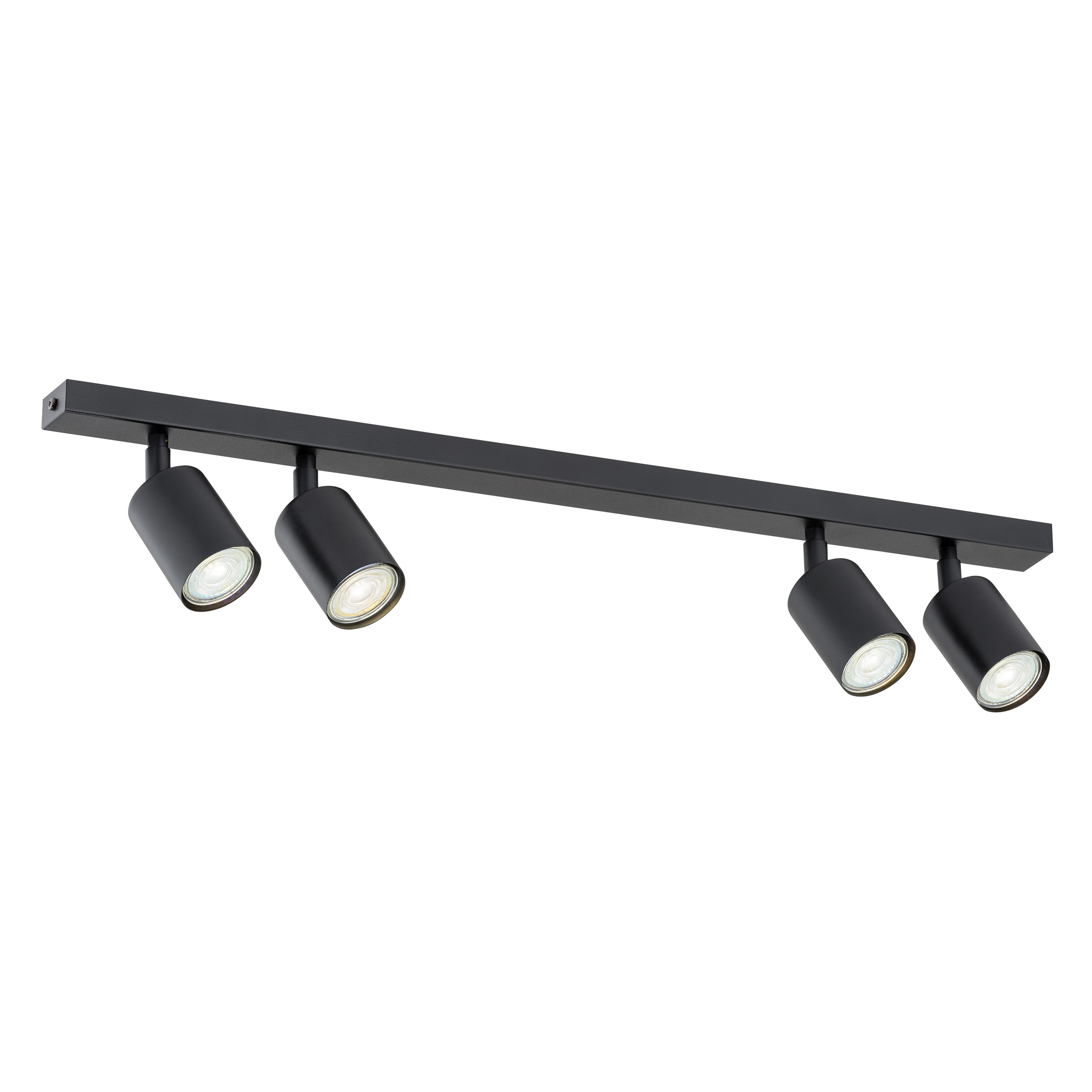 Emibig Flash plafondlamp 4x8 W zwart 1312/4