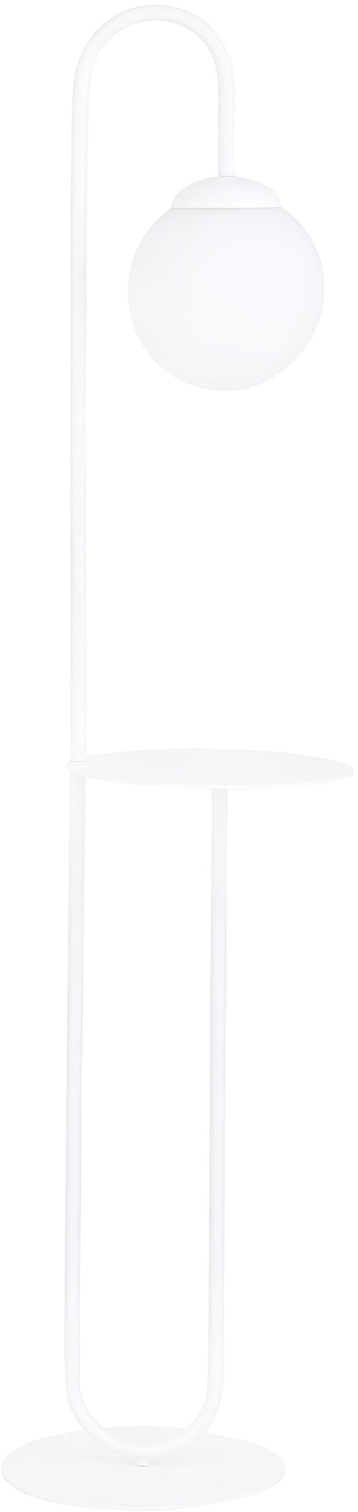 Emibig Bari staanlamp 1x15 W wit 1236/LP1