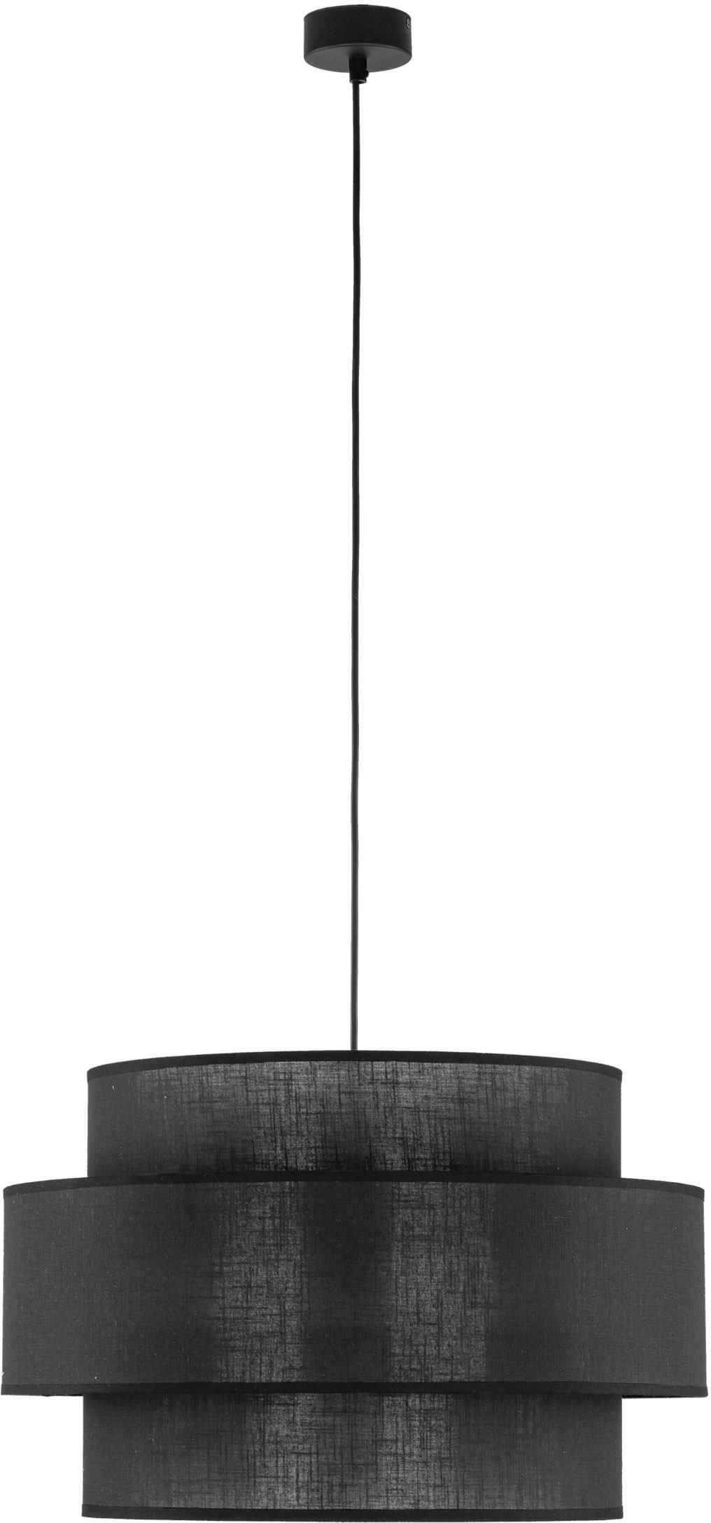 TK Lighting Calisto hanglamp 3x15 W zwart 5099