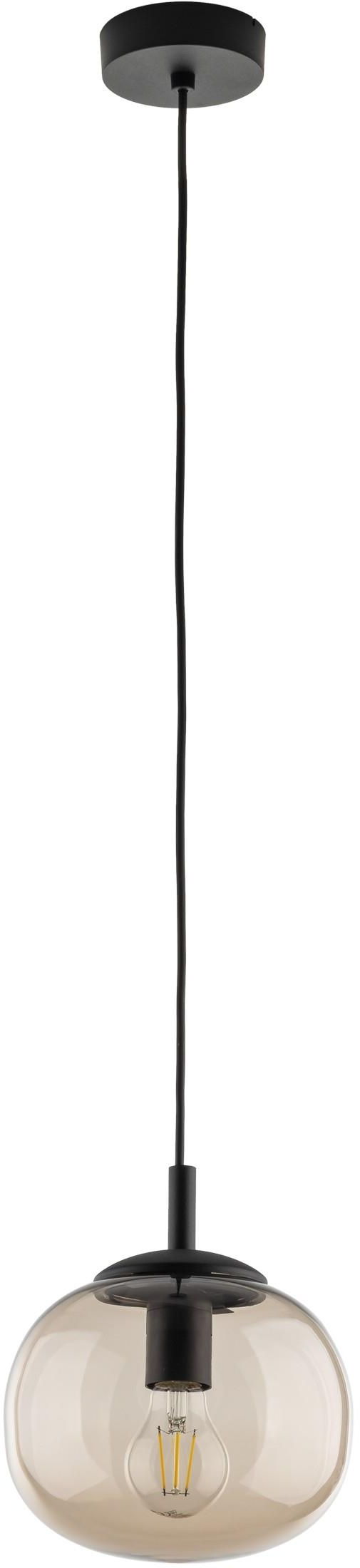 TK Lighting Vibe hanglamp 1x15 W zwart 5826