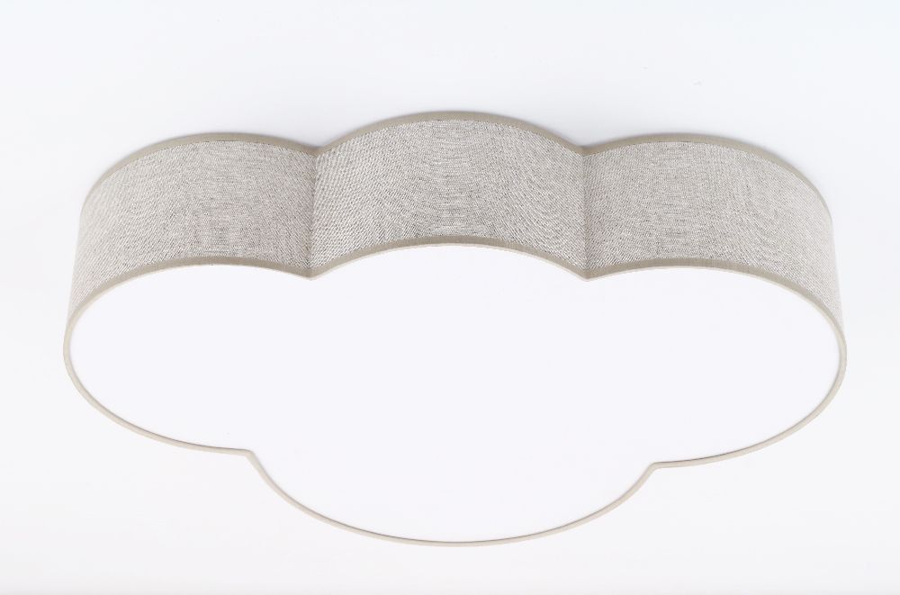 TK Lighting Cloud hanglamp 4x15 W wit 4336