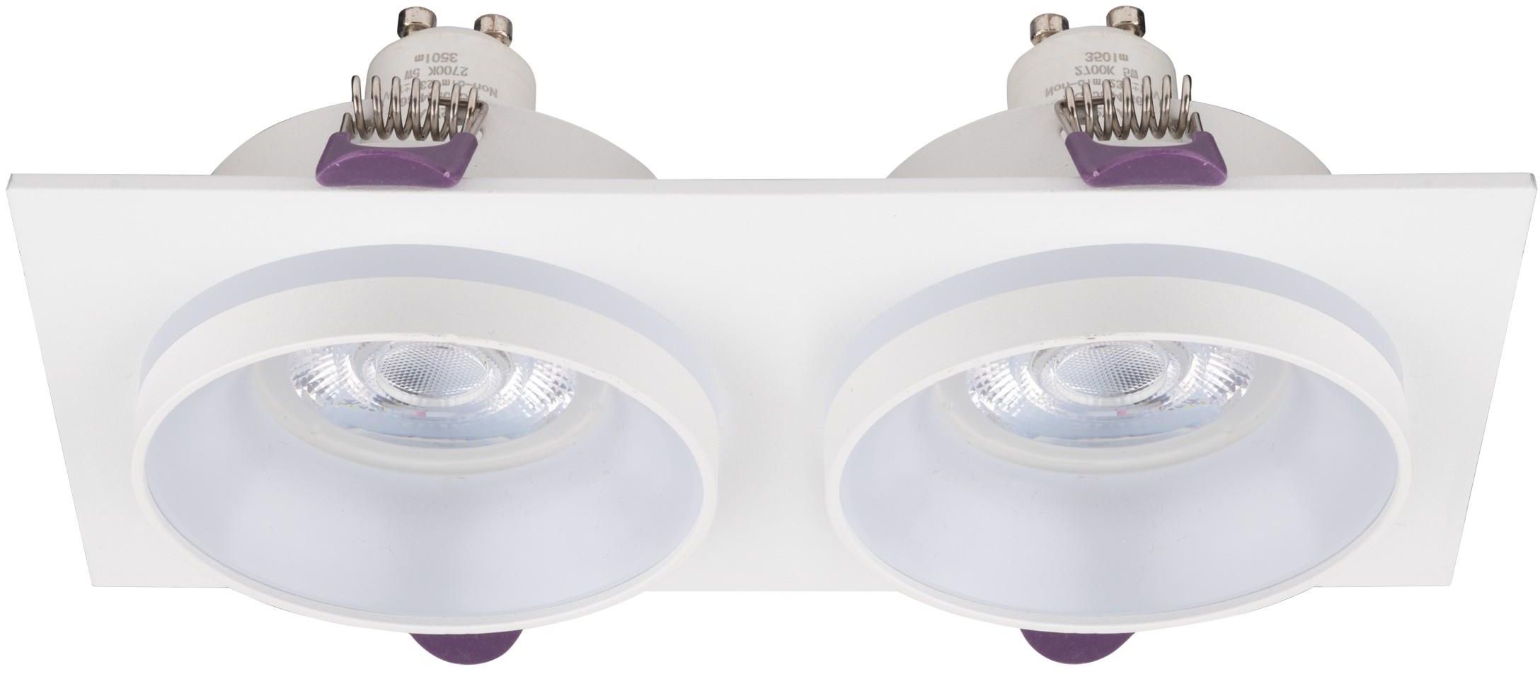 TK Lighting Jet ingebouwde lamp 2x10 W wit 6924