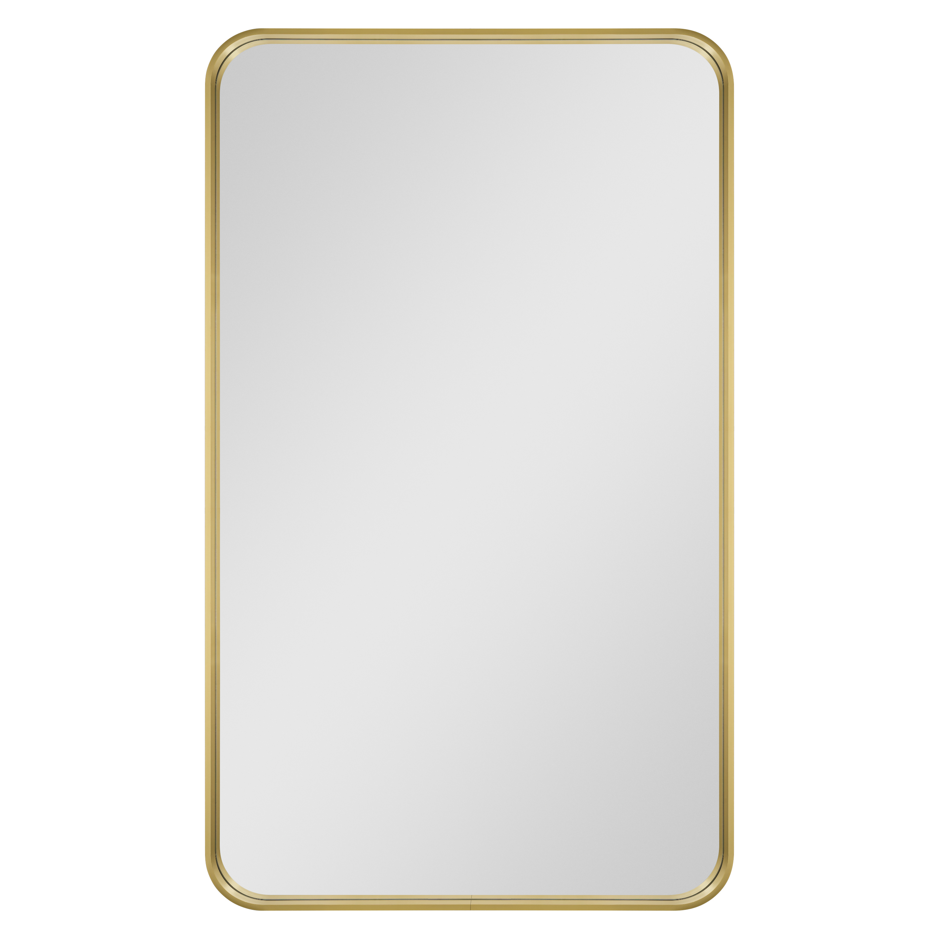 Dubiel Vitrum Rio spiegel 50x80 cm rechthoekig gouden 5905241011547