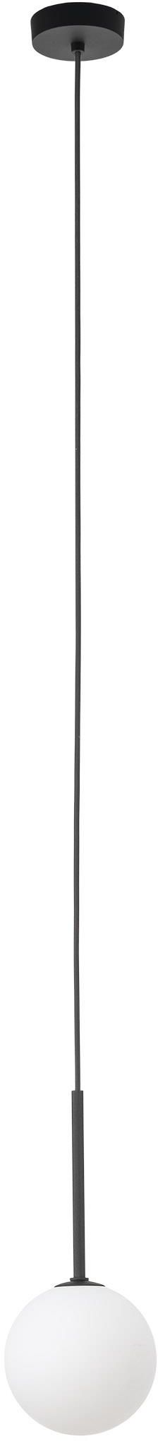 TK Lighting Martin hanglamp 1x6 W wit-zwart 4502