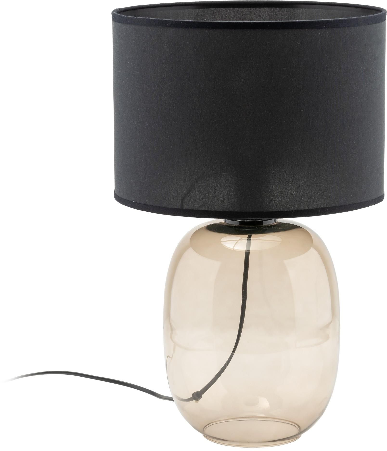 TK Lighting Melody tafellamp 1x15 W zwart-amber 5988