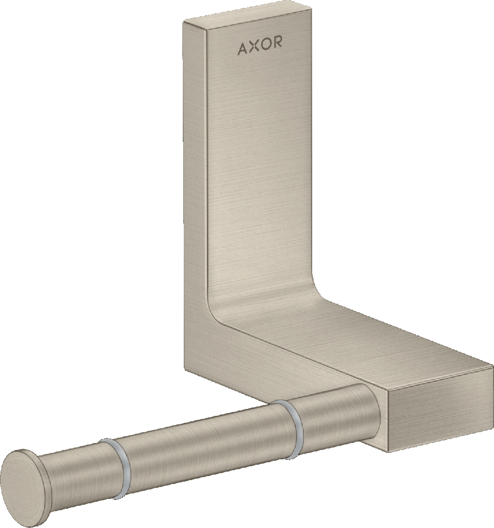 Axor Universal Rectangular toiletpapierhouder nikkel 42656820