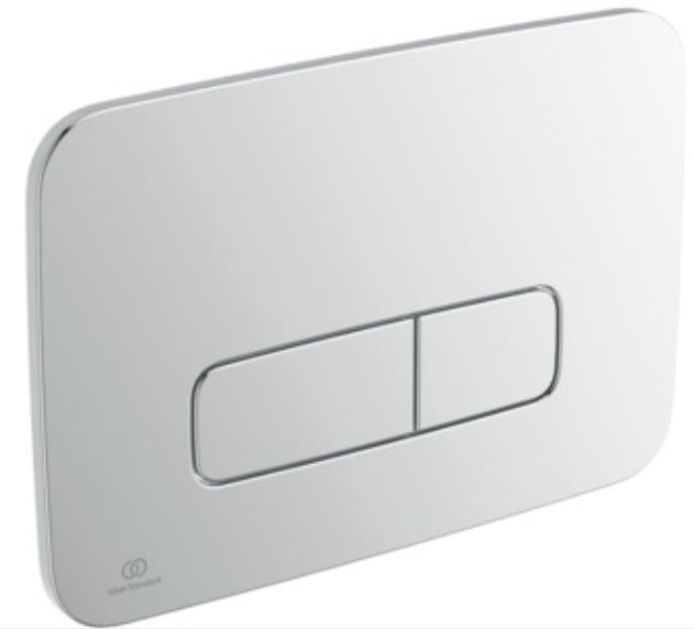 Ideal Standard Oleas spoelknop voor het toilet glanzende chroom R0123AA