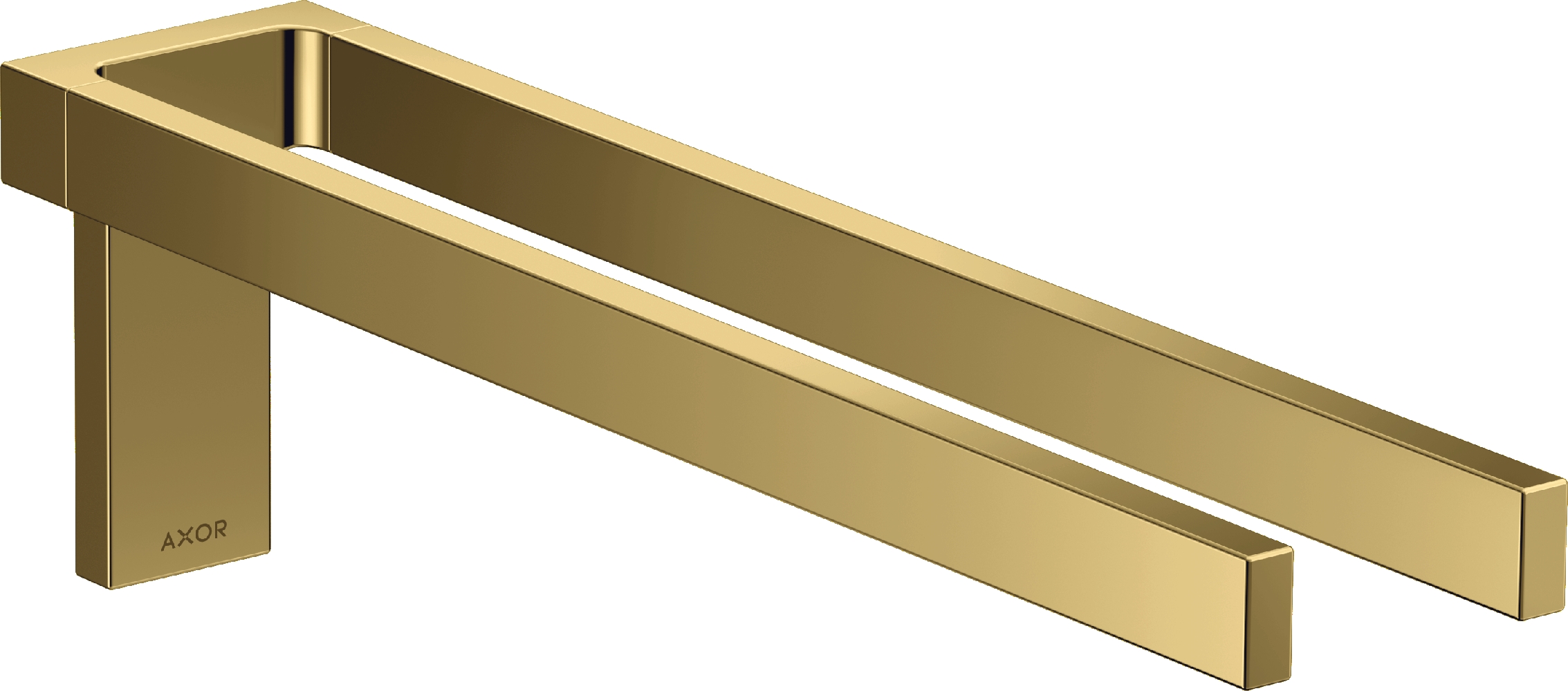 Axor Universal Rectangular handdoekhanger gouden 42622990