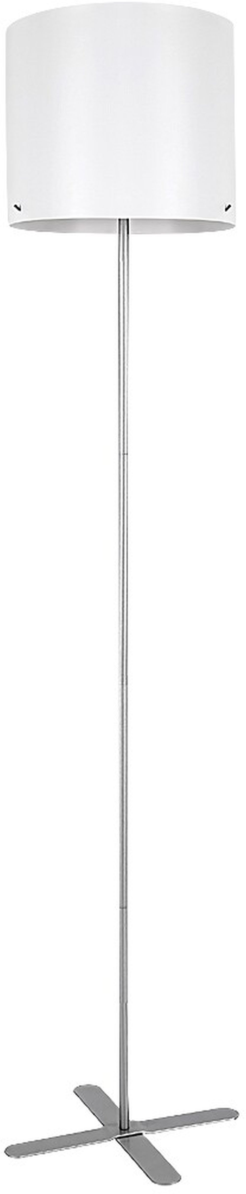 Rabalux Izander staanlamp 1x40 W wit-zilveren 74012