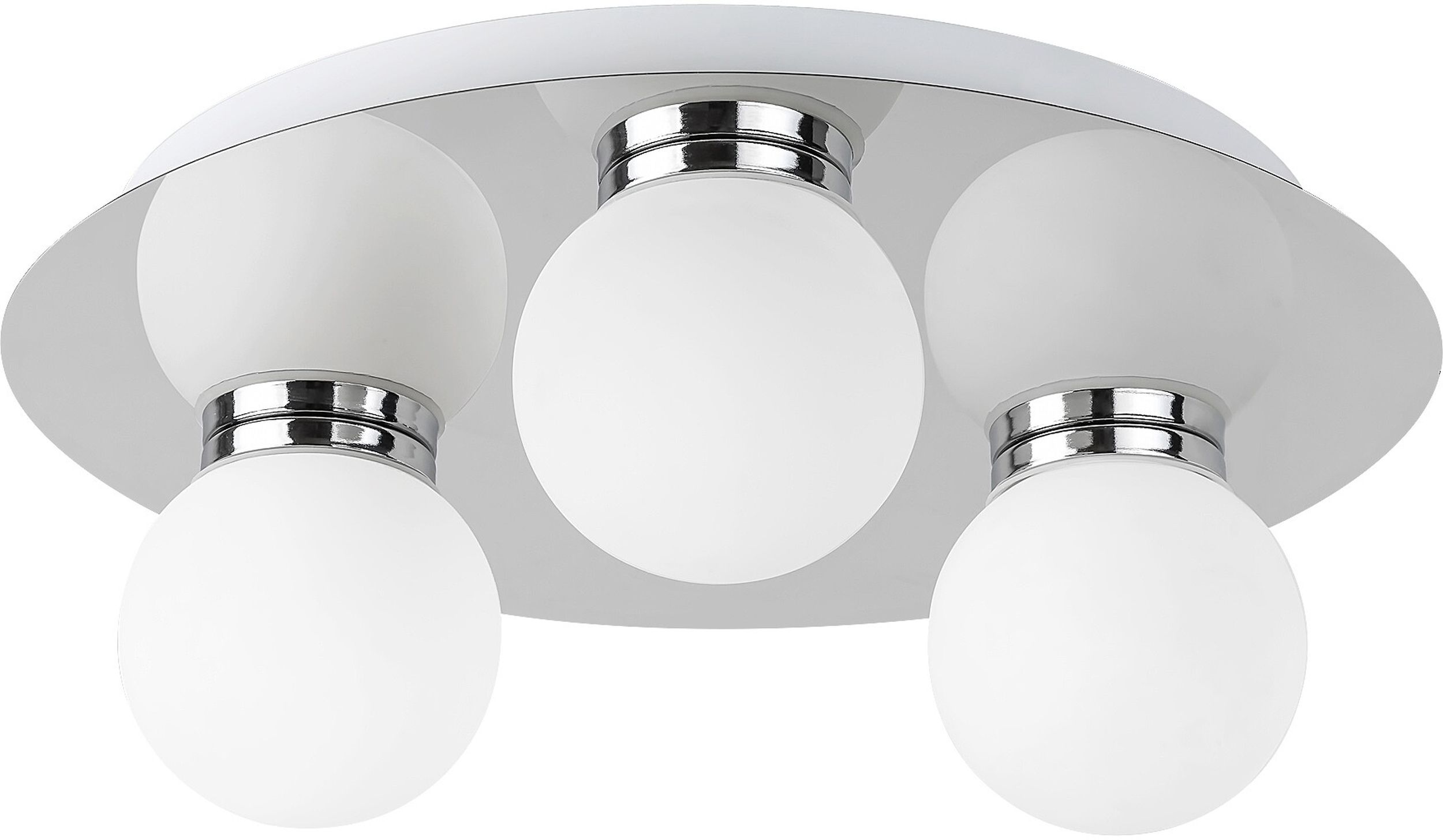 Rabalux Becca plafondlamp 3x28 W wit-chroom 2113