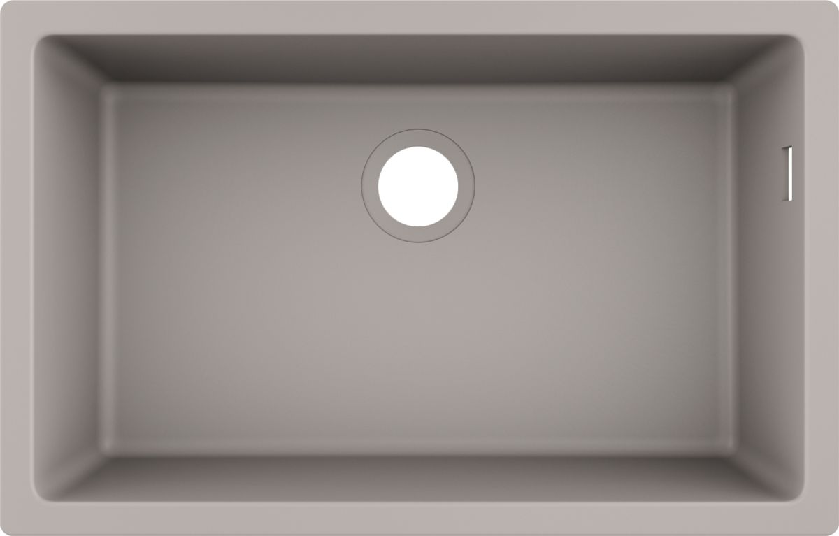 Hansgrohe S 51 spoelbak van graniet 66x40 cm grijs/grafiet/onyx 43432380
