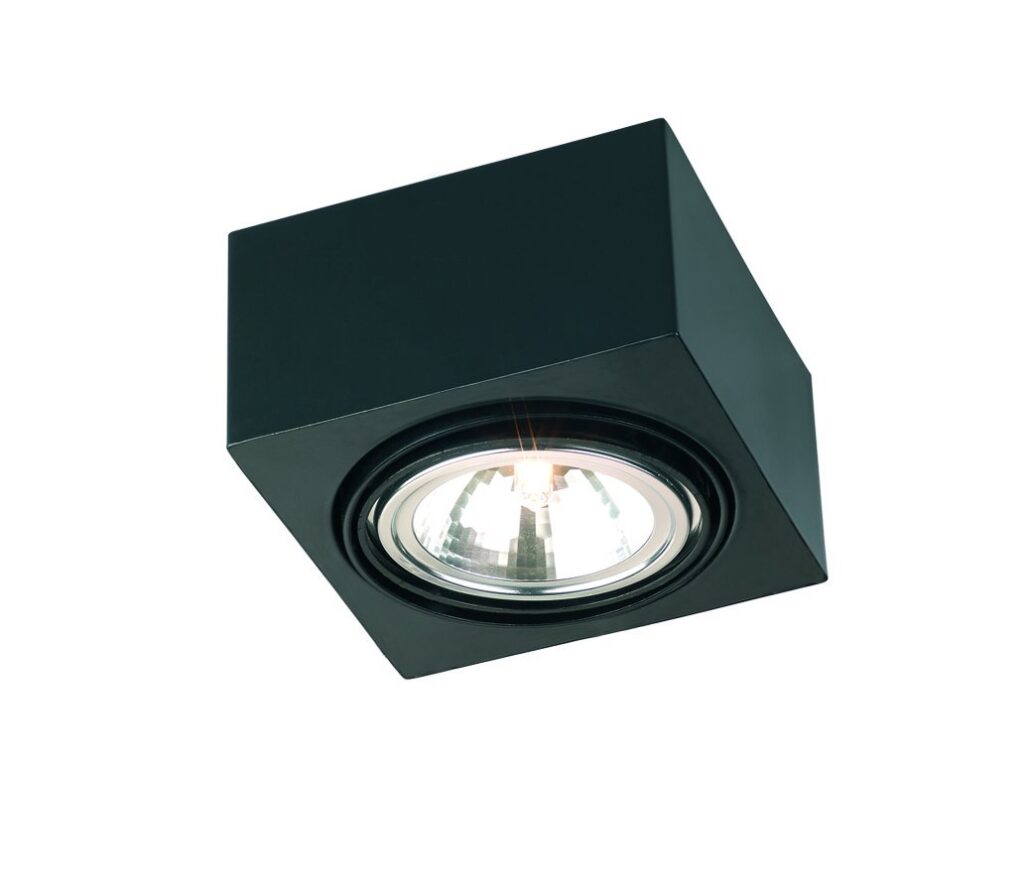 Argon Rodos plafondlamp 1x6 W zwart 346