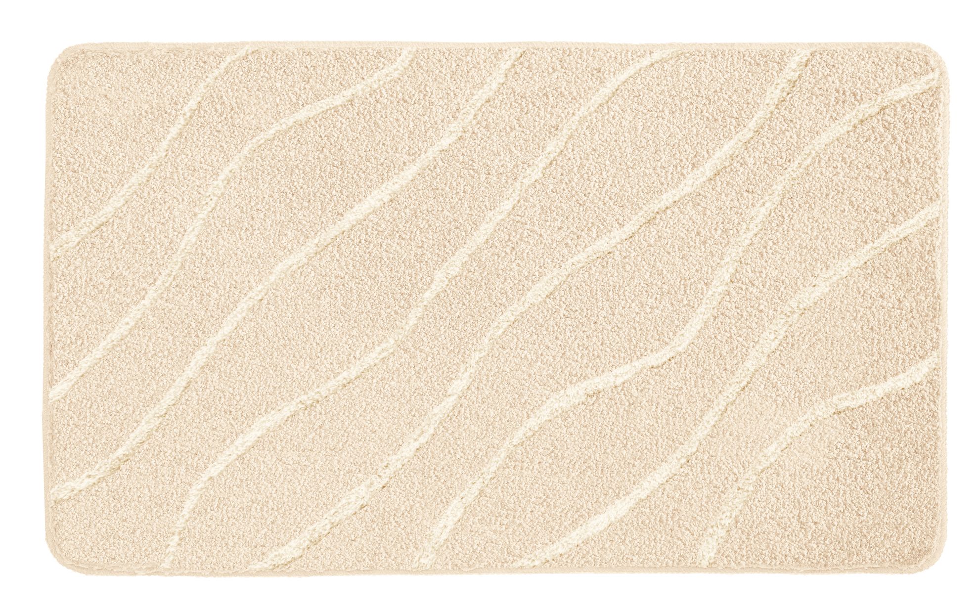 Kleine Wolke Tram badkamermatje 140x80 cm rechthoekig beige 9189256657
