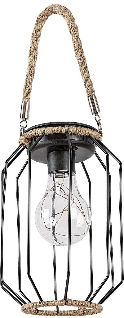 Rabalux Sluis solar hanglamp 1x0.2 W zwart 77046