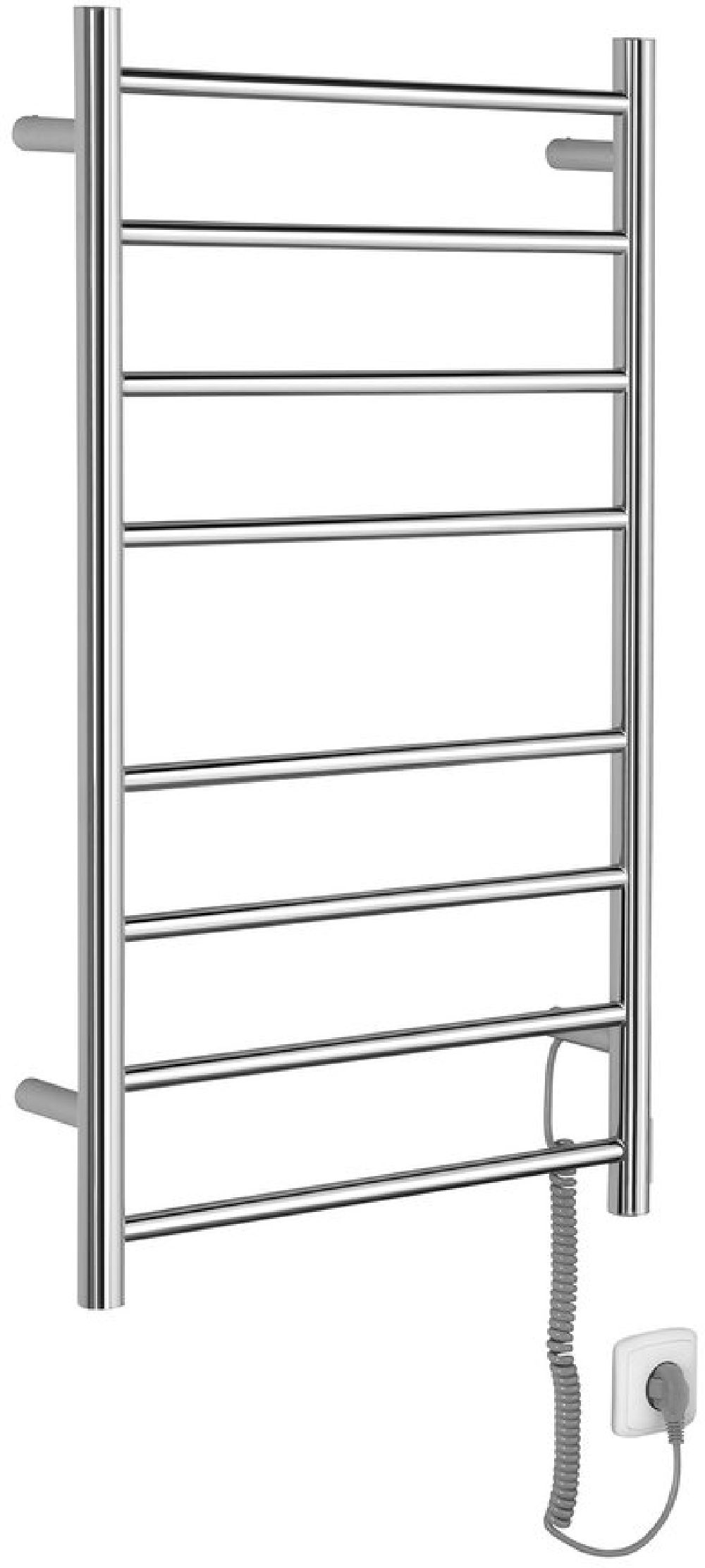 Sapho Redondo elektrische verwarming 90x50 cm chroom ER220V