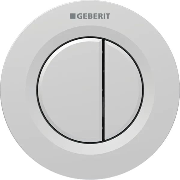 Geberit Typ 01 spoelknop voor het toilet mat chroom 116.043.JQ.1
