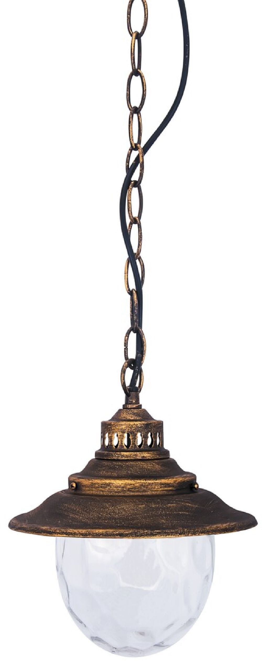 Rabalux Barcelona hanglamp voor buiten 1x60 W gouden 8678