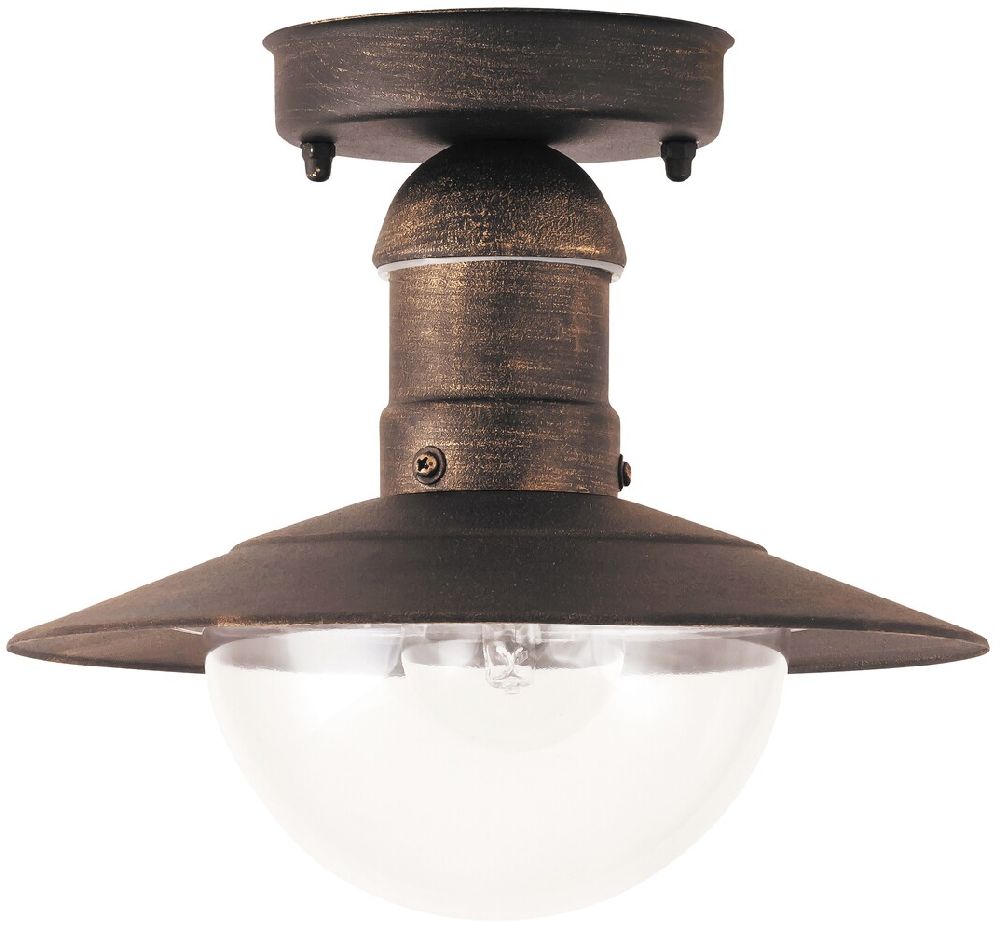 Rabalux Oslo plafondlamp voor buiten 1x60 W gouden 8736