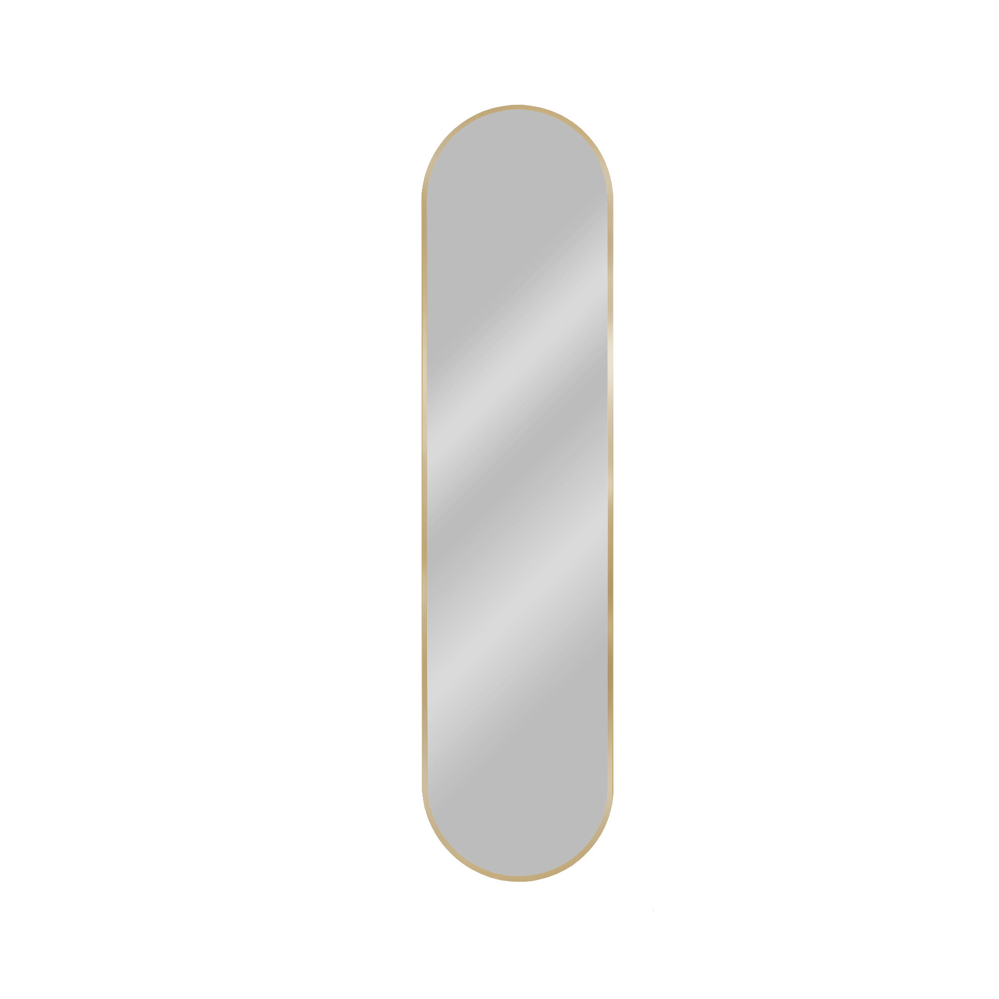 Baltica Design Tiny Border Pastille spiegel 40x80 cm ovaal gouden 5904107924489