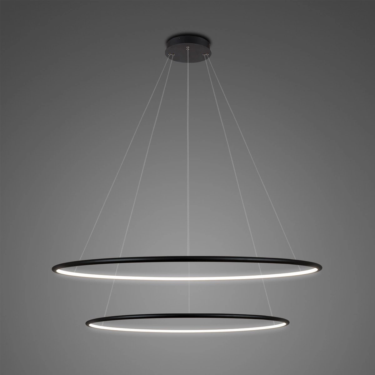 Altavola Design Ledowe Okręgi hanglamp 2x53 W zwart LA074/P_80_in_4k_black
