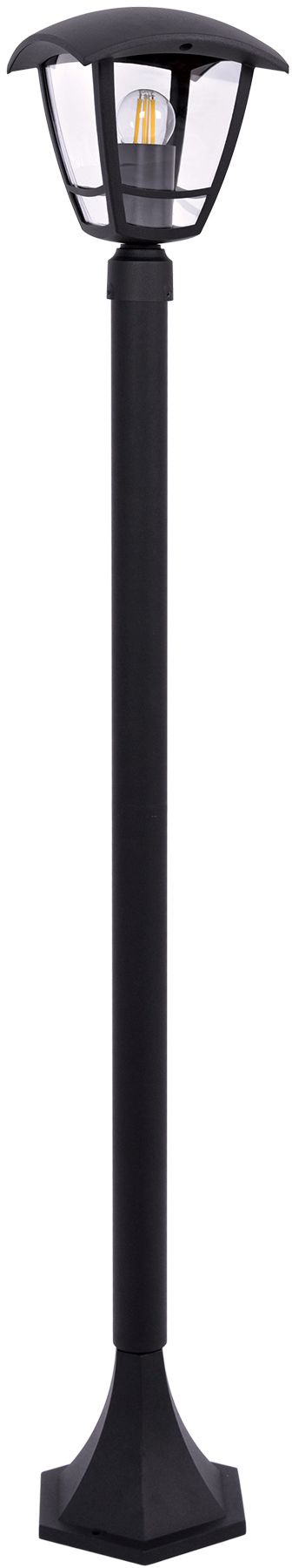 Kaja Napoli staanlamp voor buiten 1x40 W zwart K-8202