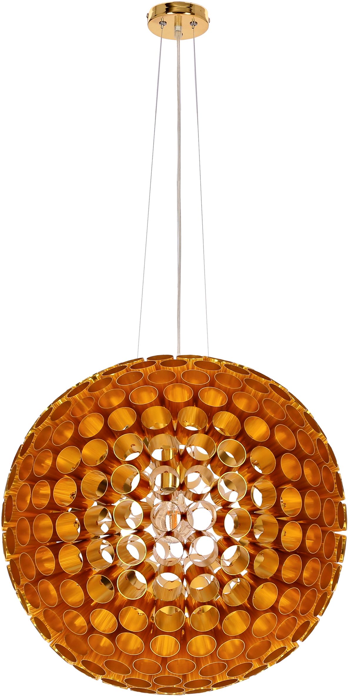 Candellux Abros hanglamp 1x60 W koper 31-09074