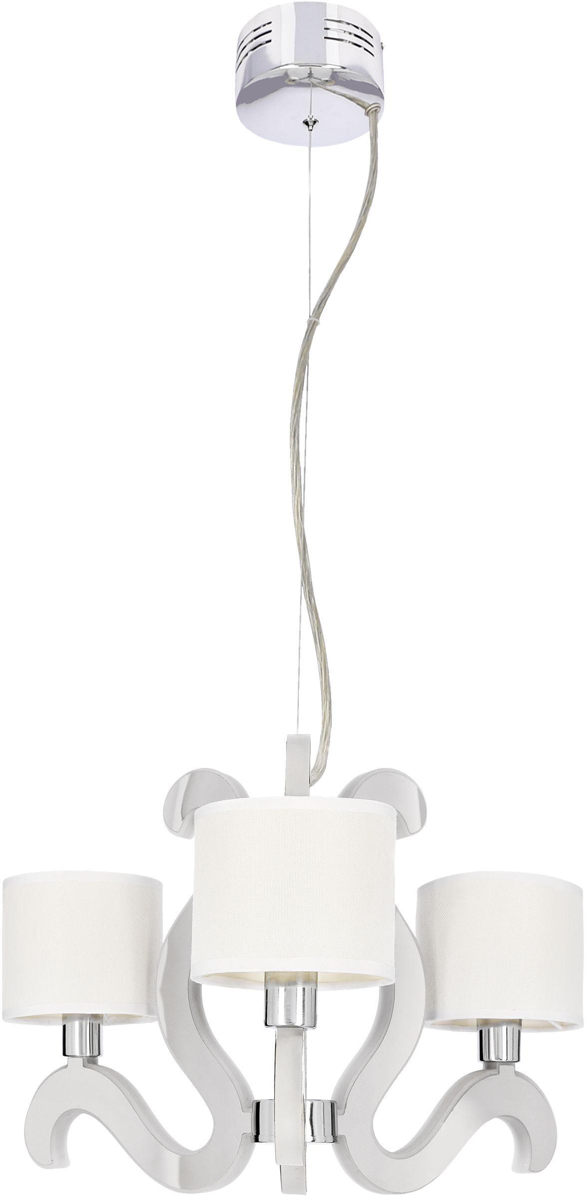 Candellux Ambrosia hanglamp 3x40 W chroom 33-33895