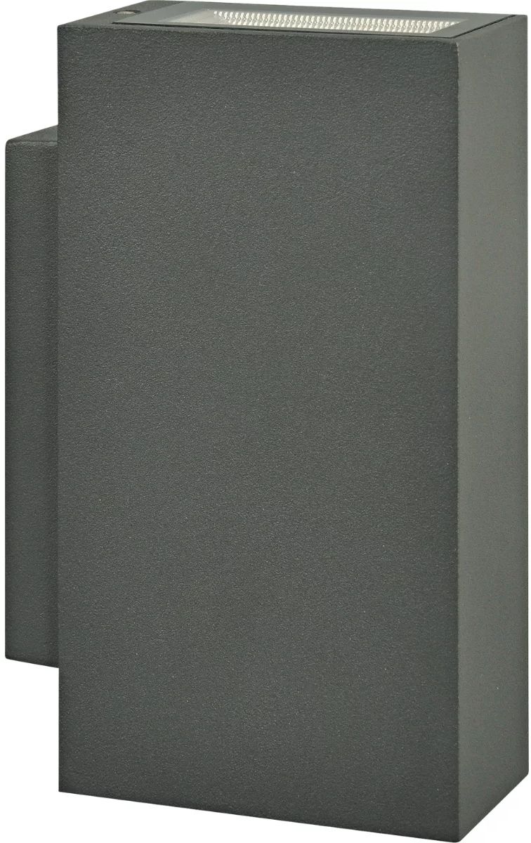 Goldlux Orlean buitenwandlamp 2x2.5 W grafiet 319814