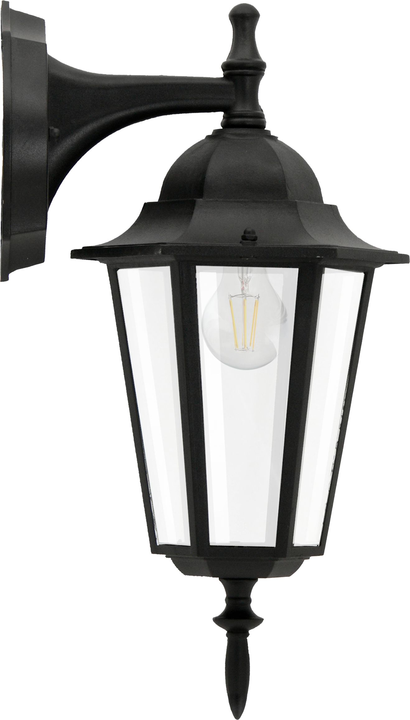 Goldlux Liguria buitenwandlamp 1x20 W zwart 201935