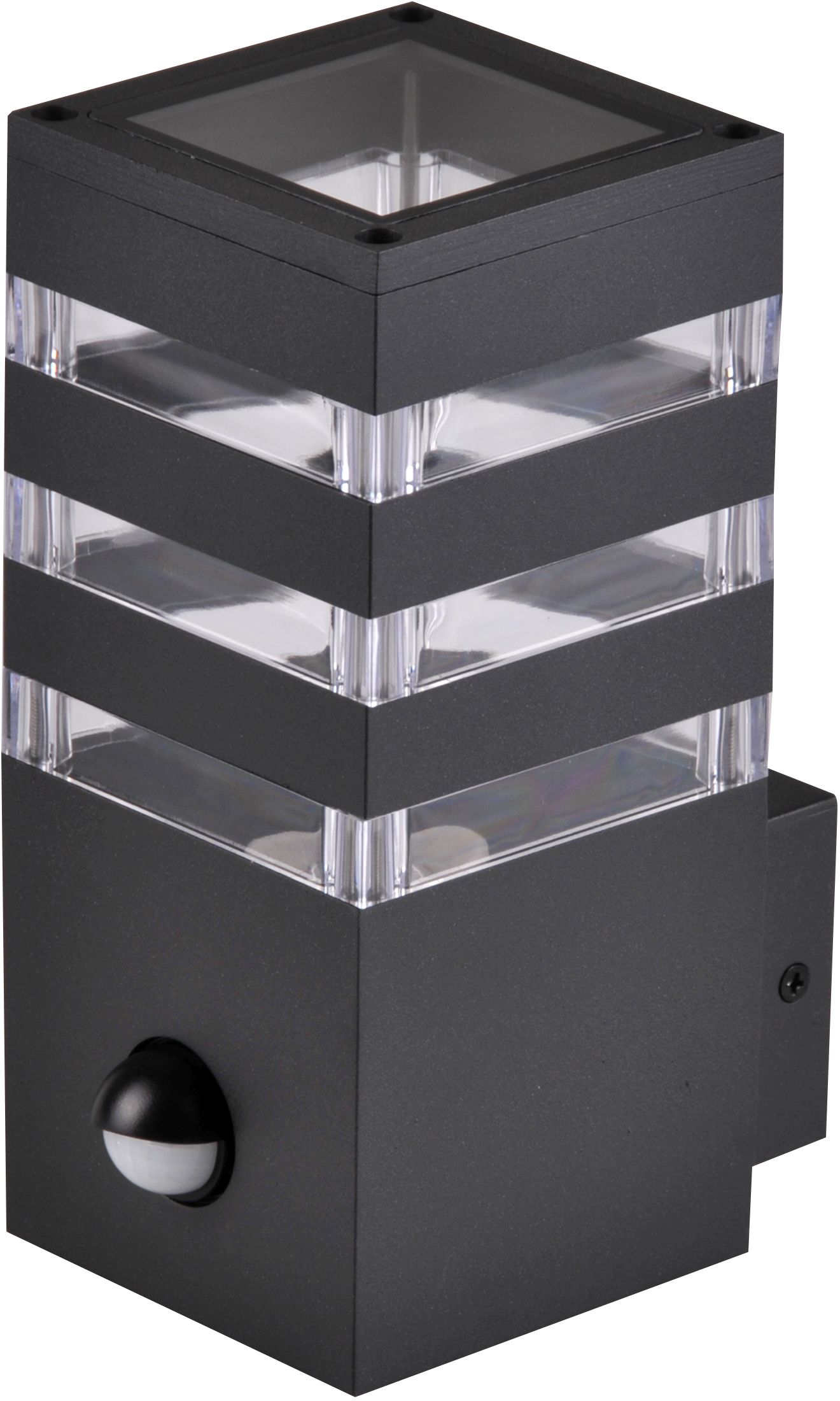 Goldlux Teksas buitenwandlamp 1x12 W grafiet 317667