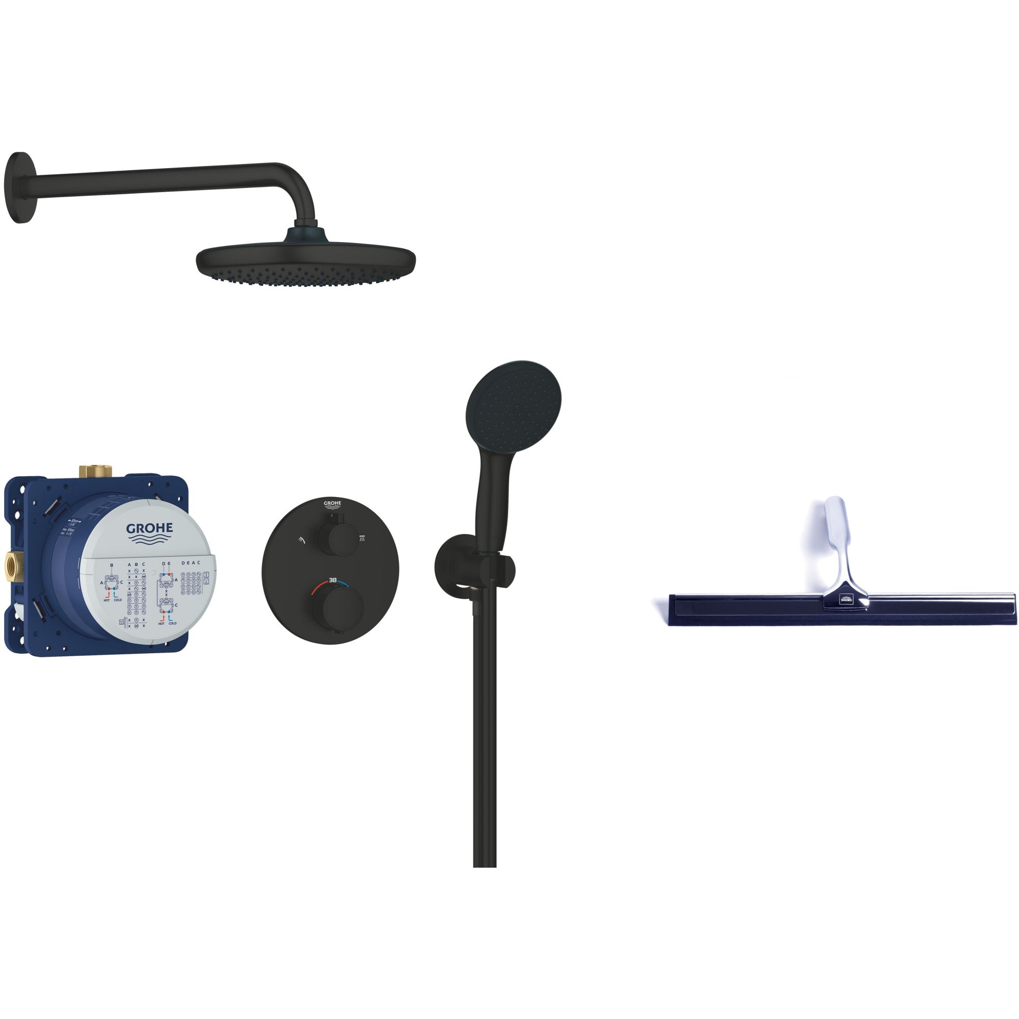 Set doucheset Grohe Vitalio Start 348832430, trekkertje Grohe 4067393055617